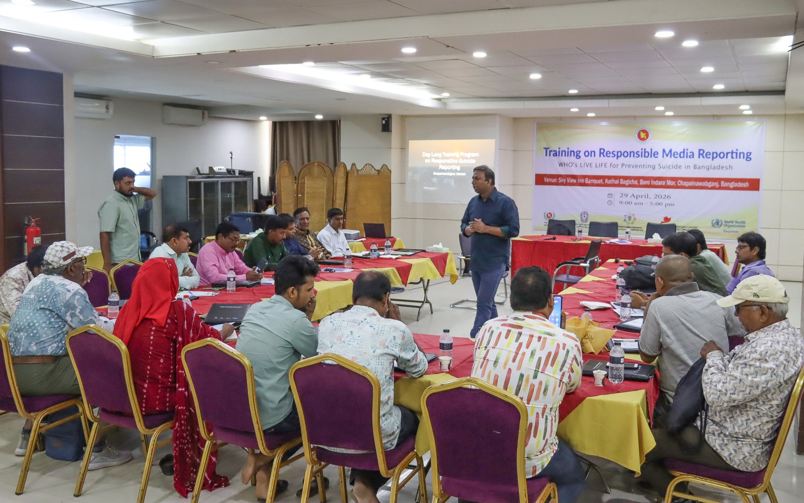 Responsible Media Reporting on Suicide Prevention in Bangladesh: Implementing WHO's LIVE LIFE Guidelines Among Media Professionals